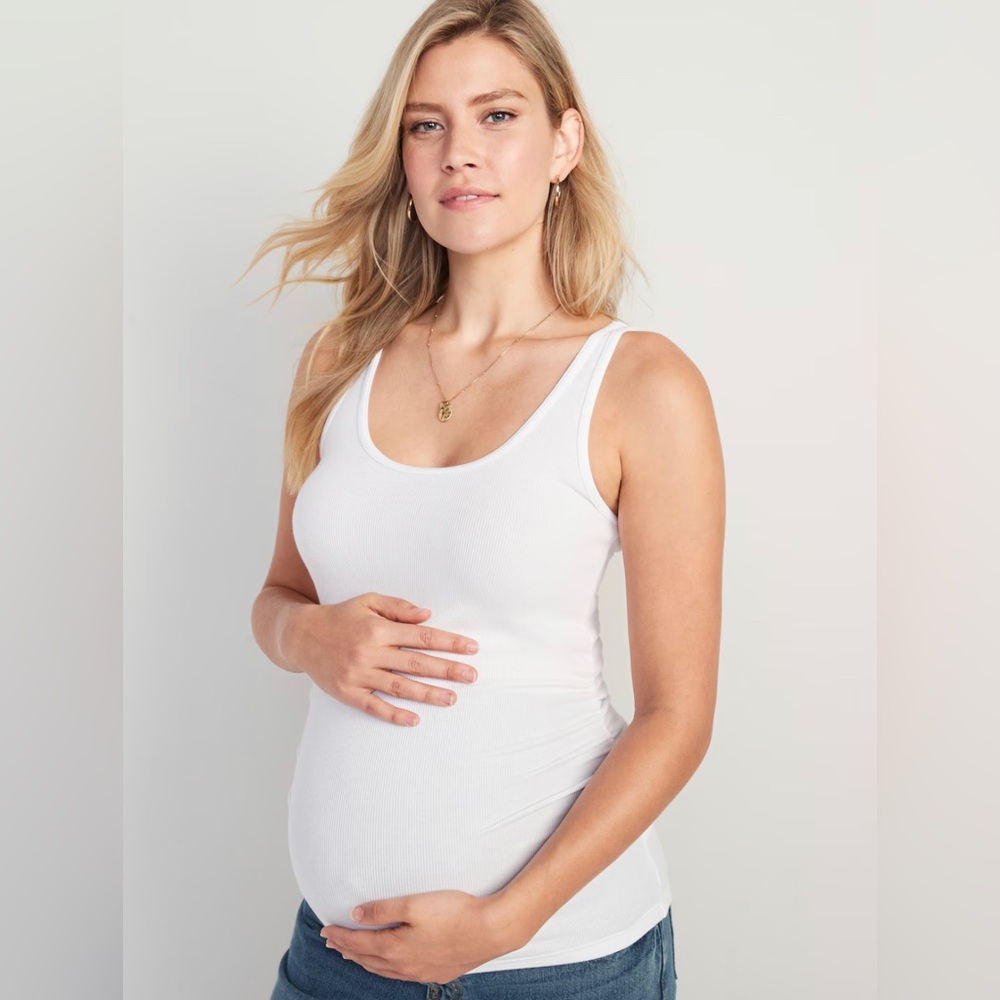 Old Navy Maternity First-Layer Rib-Knit Tank Top_NWT